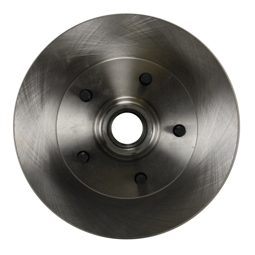 LEED Brakes Power Front Kit with Plain Rotors and Zinc Plated Calipers